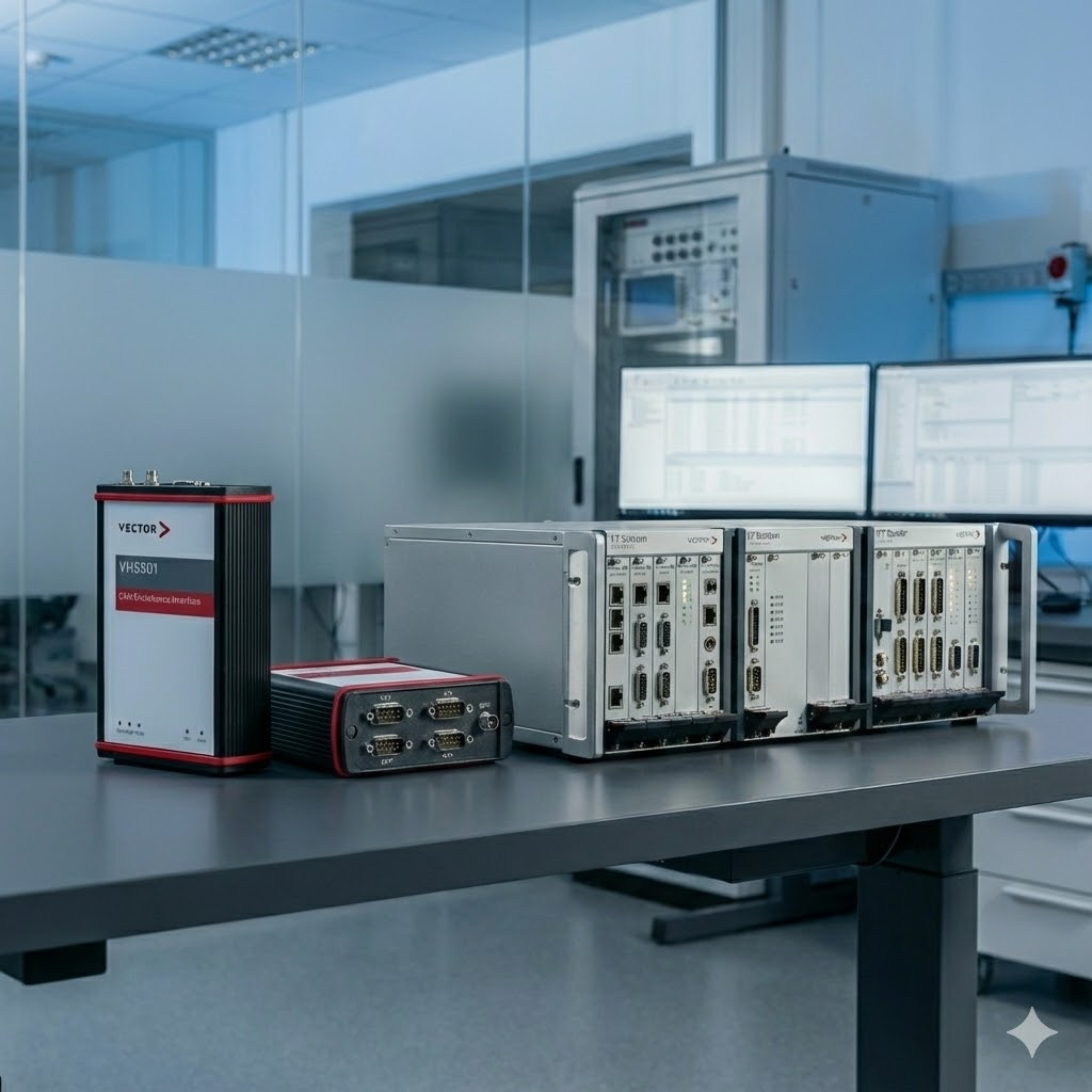 Vector Testing Hardware - VH6501, VN1641, VT System