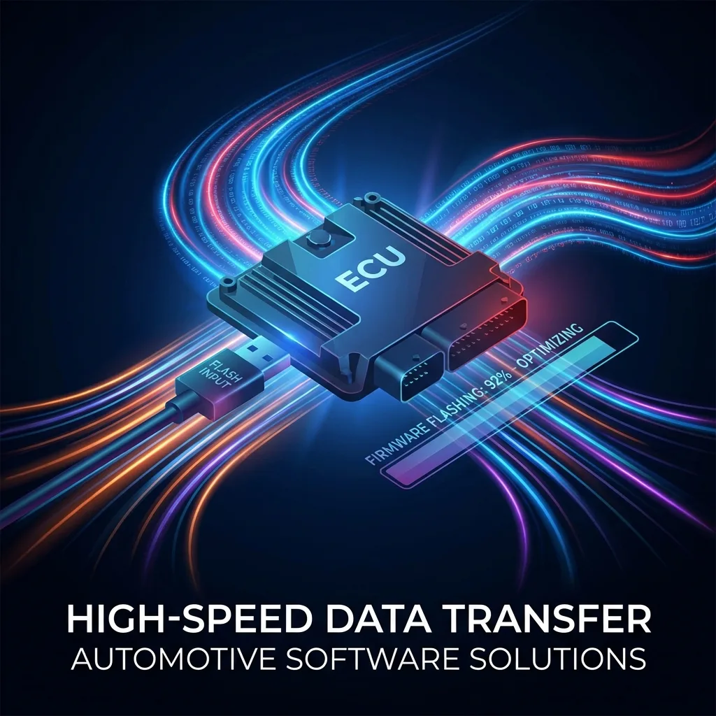 vFlash ECU 刷寫工具：從開發到產線的安全燒錄流程